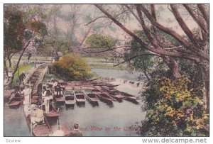 Boat livery on river , OXFORD , England  , 00-10s