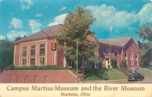 Marietta Ohio Campus Martius Museum & River Museum Postcard Unuse