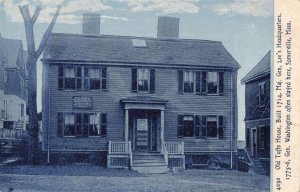 Gen. Lee's Headquarters Old Tufts House Somerville Mass. Postcard 2R5-436 
