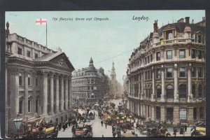 London Postcard - The Mansion House and Cheapside     T2819