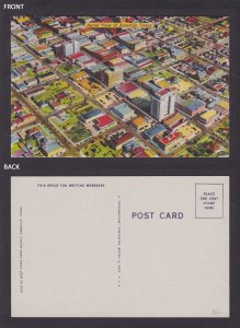 Postcard, United States, Amarillo TX, Aerial View of Amarillo