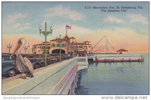 Florida Saint Petersburg Recreation Pier 1953