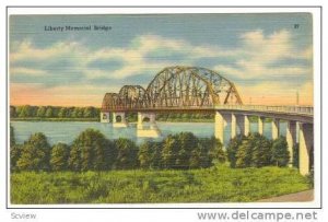 Liberty Memorial Bridge in North Dakota, 30-40s