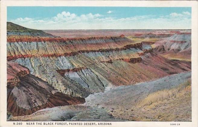 Arizona Painted Desert Near The Black Forest Curteich