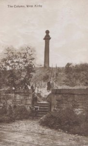 The Column West Kirby Hoylake Cheshire Antique Postcard