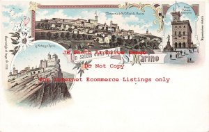 San Marino, City Scene, Multi-Views