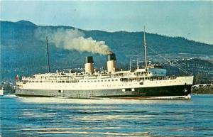 Steamship C.P.R Princess Marguerite, Seattle Washington to Victoria BC