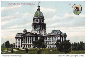 Illinois Springfield State House 1909