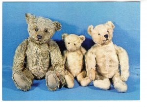 Three Teddy Bears by Steiff of Germany