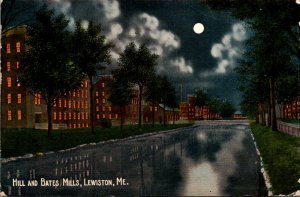 Maine Lewiston Hill and Bates Mills 1914