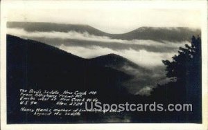 Real Photo - Devil's Saddle - Allegheny Front, West Virginia WV  