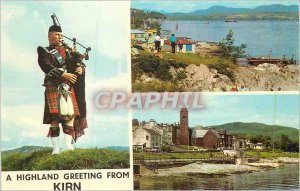 Modern Postcard Kirn Lido the Seafront Folklore