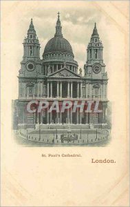 Postcard Old London St Paul's Cathedral