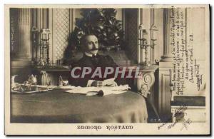 Old Postcard Edmond Rostand