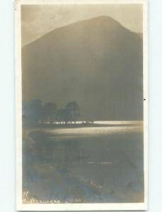 old rppc LAKE Buttermere In Cumberland Cumbria UK i2664