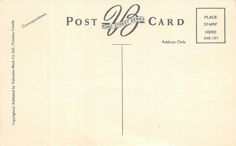 Sarnia Canada 1950s Postcard Mi-Terra Motel