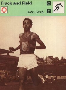 John Landy 1966 Athletics Olympic Games Champion Card