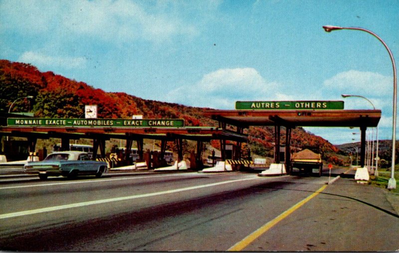 Canada Quebec Pay and Go-Go On The Laurentian Autoroute 1971