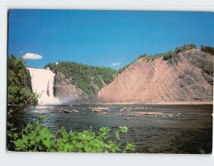 Postcard Montmorency Falls, Quebec City, Canada