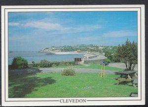 Somerset Postcard - View of Clevedon - Posted   T6937