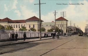 Florida Jacksonville Union Depot Curteich