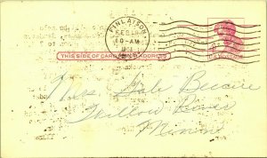 Sabin Oral Polio Clinic 1963 Sandstone Hospital MN Postal Card PM Finlayson