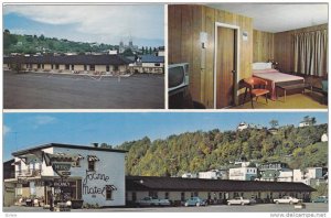 3-Views, Motel Joanne Hotel, Route 15 Highway, Ste-Anne de Beaupre, Quebec, C...