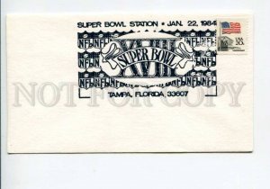 292323 USA 1984 year COVER Super Bowl station Tampa Florida