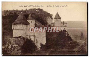 Tancarville - The Tower of the Eagle and the Dungeon - Old Postcard