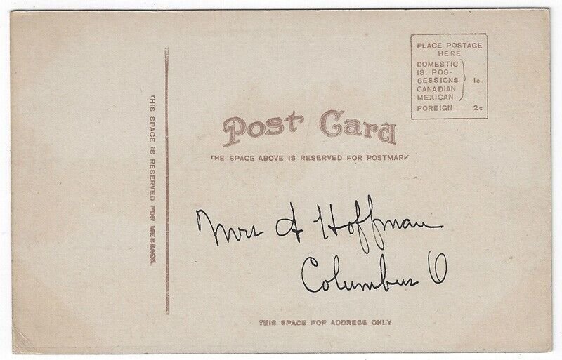 Portsmouth, Ohio, Vintage Postcard View of Union Mills. West Side