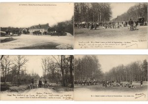 HUNTING CHASSE FRANCE SPORT 50 Vintage Postcards Pre-1920 (PART I.) (L3076)