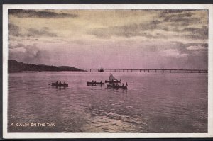 Scotland Postcard - A Calm On The Tay, Perthshire  DP384