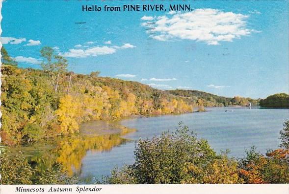 Minnesota Autumn Splendor Hello From Pine River Minnesota 1981