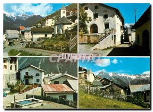 Postcard Modern VNA Unt Engadin