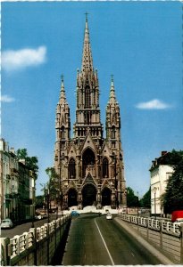 N. D. Laeken Church, Brussels, O. L. van Laeken Kerk, postcard, landmar Postcard