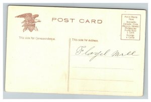 Vintage 1910's Postcard State Capitol Building and Seal Montpelier Vermont