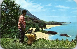 Postcard Hawaii Kauai - Lumahai Beach