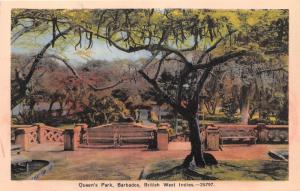 E58/ Foreign Postcard Carribean c1910 Barbados Queen's Park Scene