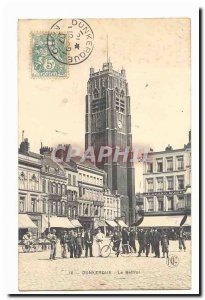 Old Postcard Dunkerque The Belfry
