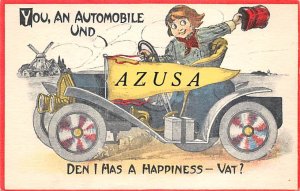 You, An Automobile Und Azusa California  