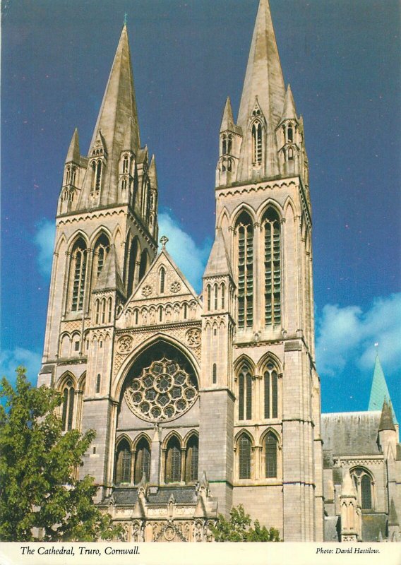 England Truro Cathedral Cornwall Postkarte