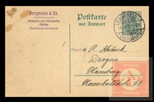 German Reichspost Postcard