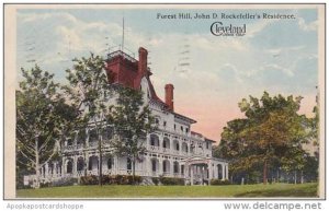 Ohio Cleveland Forest Hill John D Rockefellers Residence 1914