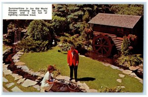 c1960's Woman with Net Jax Cafe Minneapolis Minnesota MN Vintage Postcard