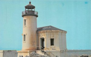 Bandon, OR Oregon  ABANDONED LIGHT HOUSE  Bullards Beach State Park  Postcard