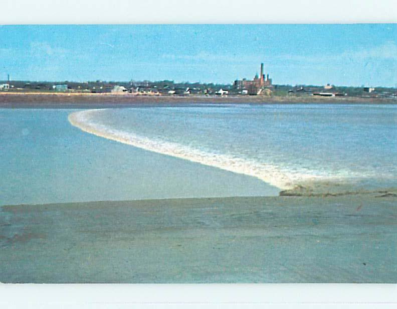 Unused Pre-1980 TOWN VIEW SCENE Moncton New Brunswick NB p8156