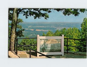 Postcard The Georgia Memorial Overlook, Kennesaw, Georgia