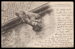 Villefranche-sur-Saone - Gargouille de l'Eglise N.-D. des Marais