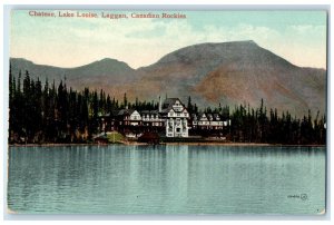 c1910 Chateau Lake Louise Laggan Canadian Rockies Canada Unposted Postcard