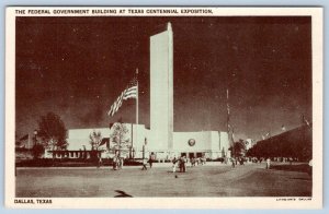 1936 FEDERAL GOVERNMENT BUILDING AT THE TEXAS CENTENNIAL EXPOSITION FAIR